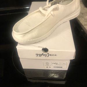 New Gypsy Jazz Holly 3 size 8.5 White